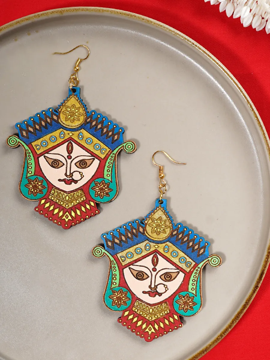 Divine Hand-painted Earrings