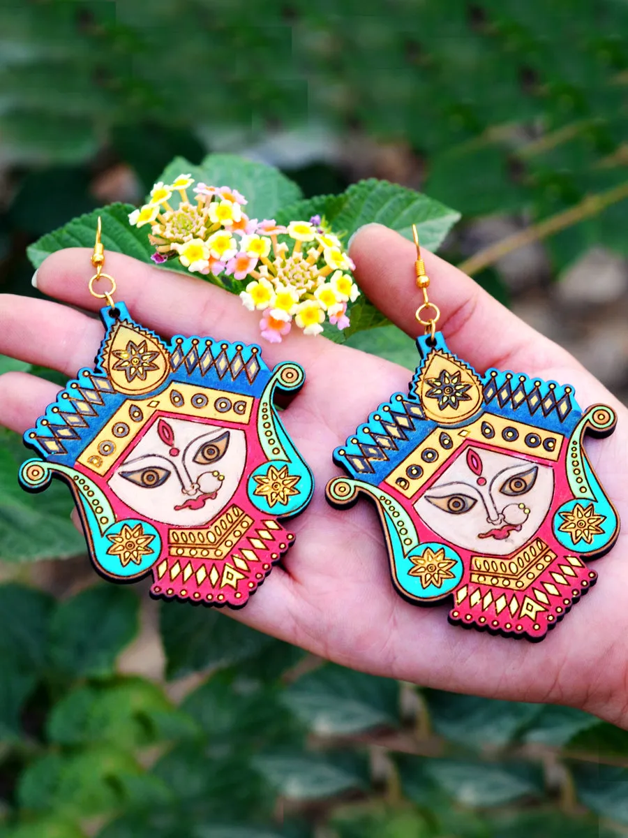 Divine Hand-painted Earrings