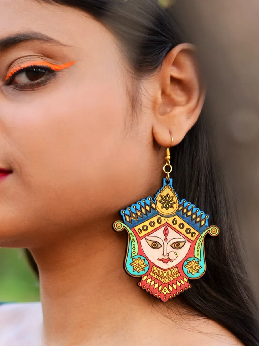 Divine Hand-painted Earrings