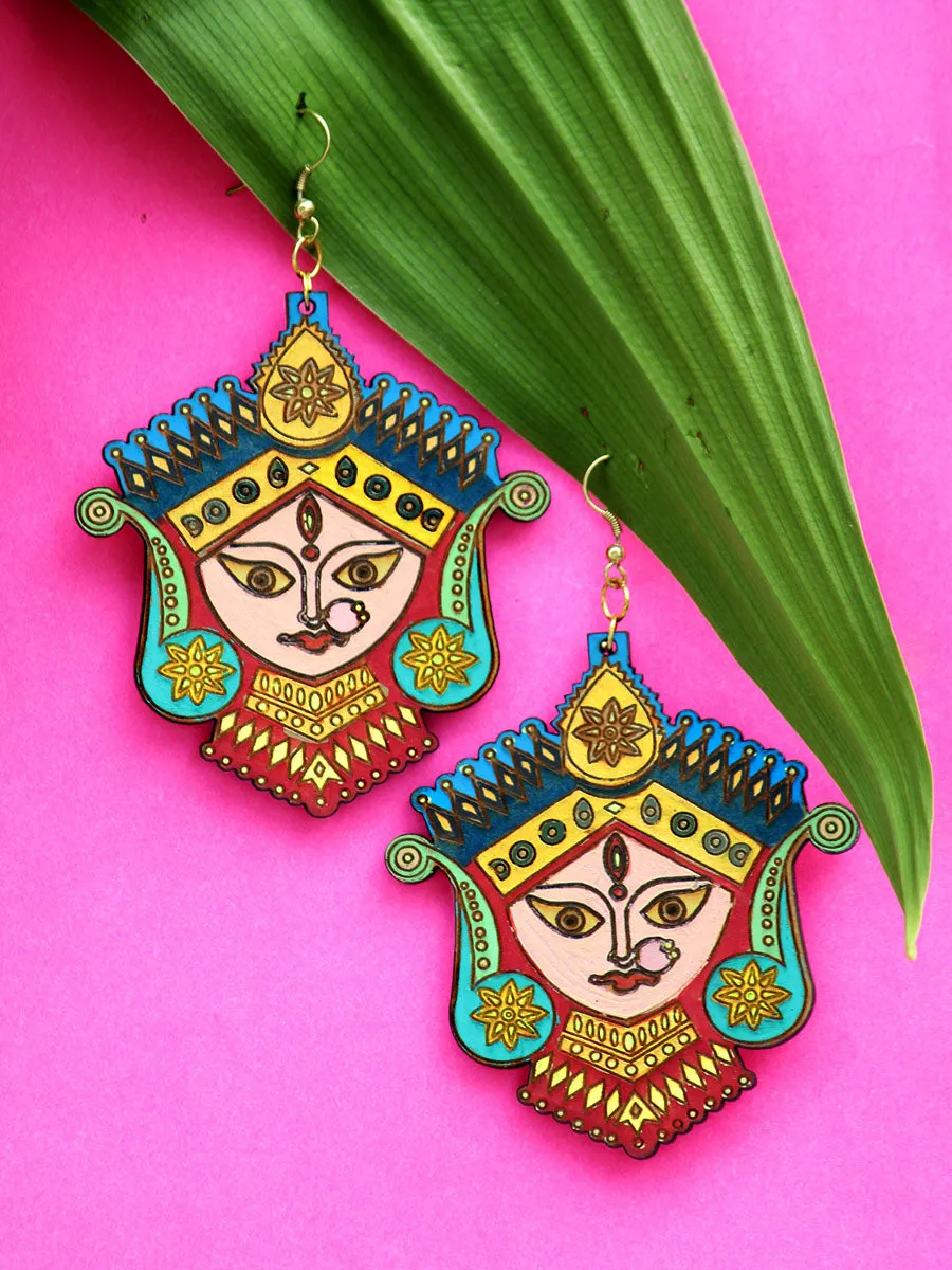 Divine Hand-painted Earrings