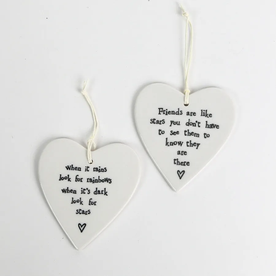 East of India Round Ceramic Hearts (1)