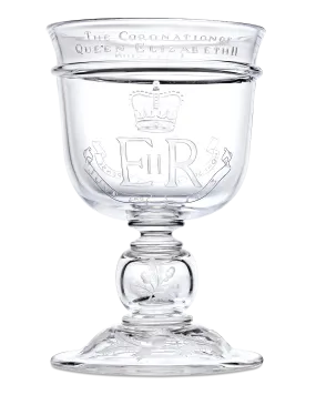 Elizabeth II Commemorative Coronation and Accession Goblet