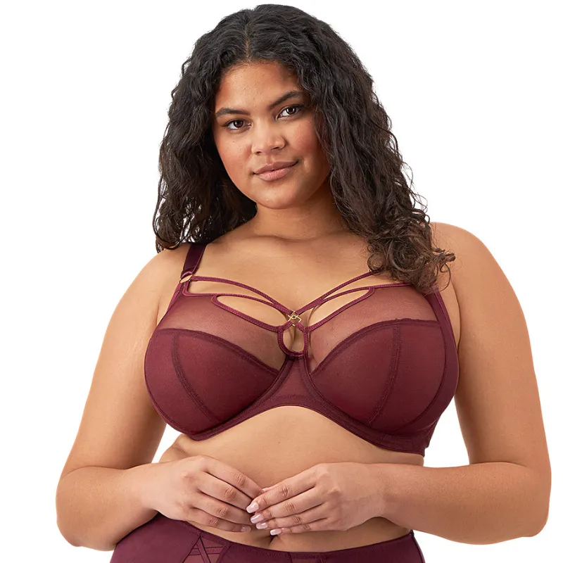 Elomi Sachi Plunge Bra Cabernet