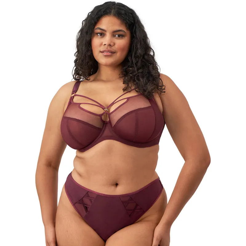 Elomi Sachi Plunge Bra Cabernet