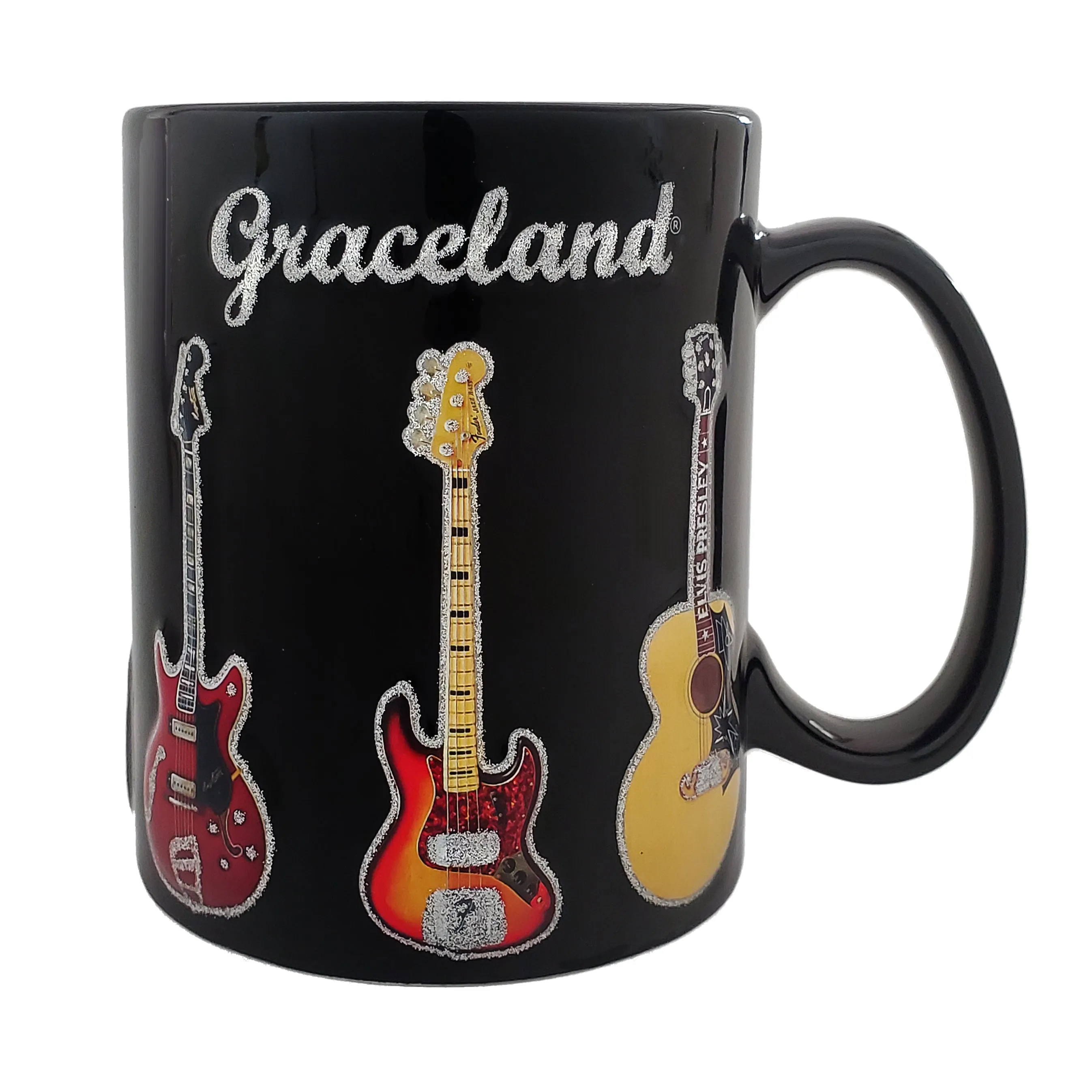 Elvis Presley Guitar Graceland Coffee Mug