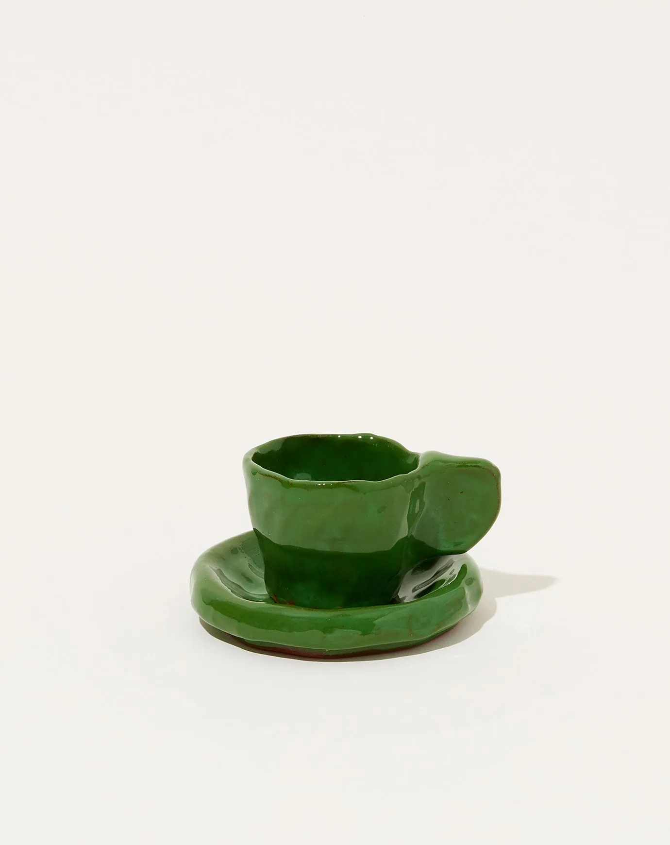 Espresso Set in Froggy Green