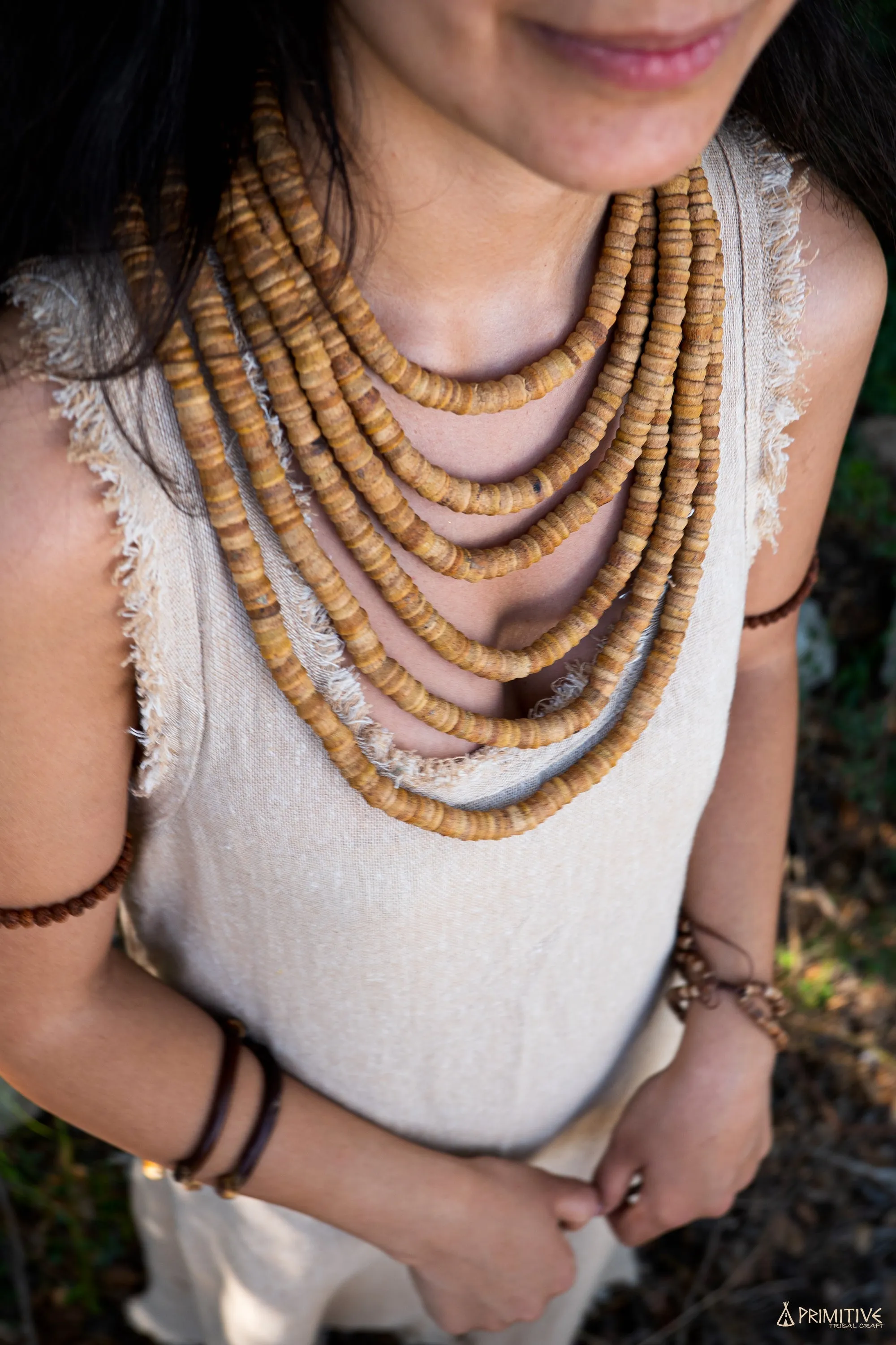 Eucalyptus Cups Necklace ⋙ Handmade Necklace