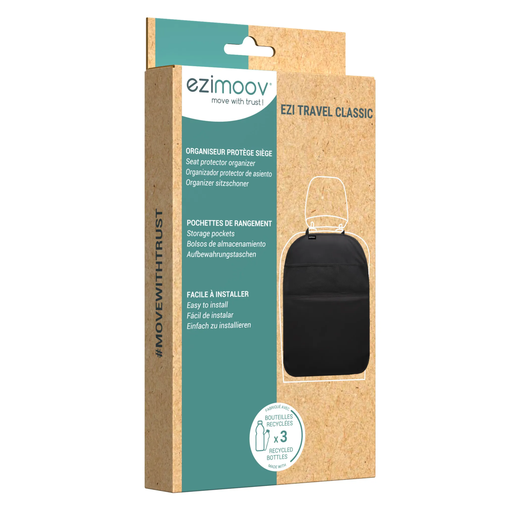 Ezimoov | Classic Car Seat Organiser & Protector