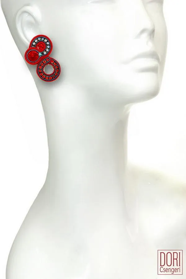 Fandango Clip On Earrings