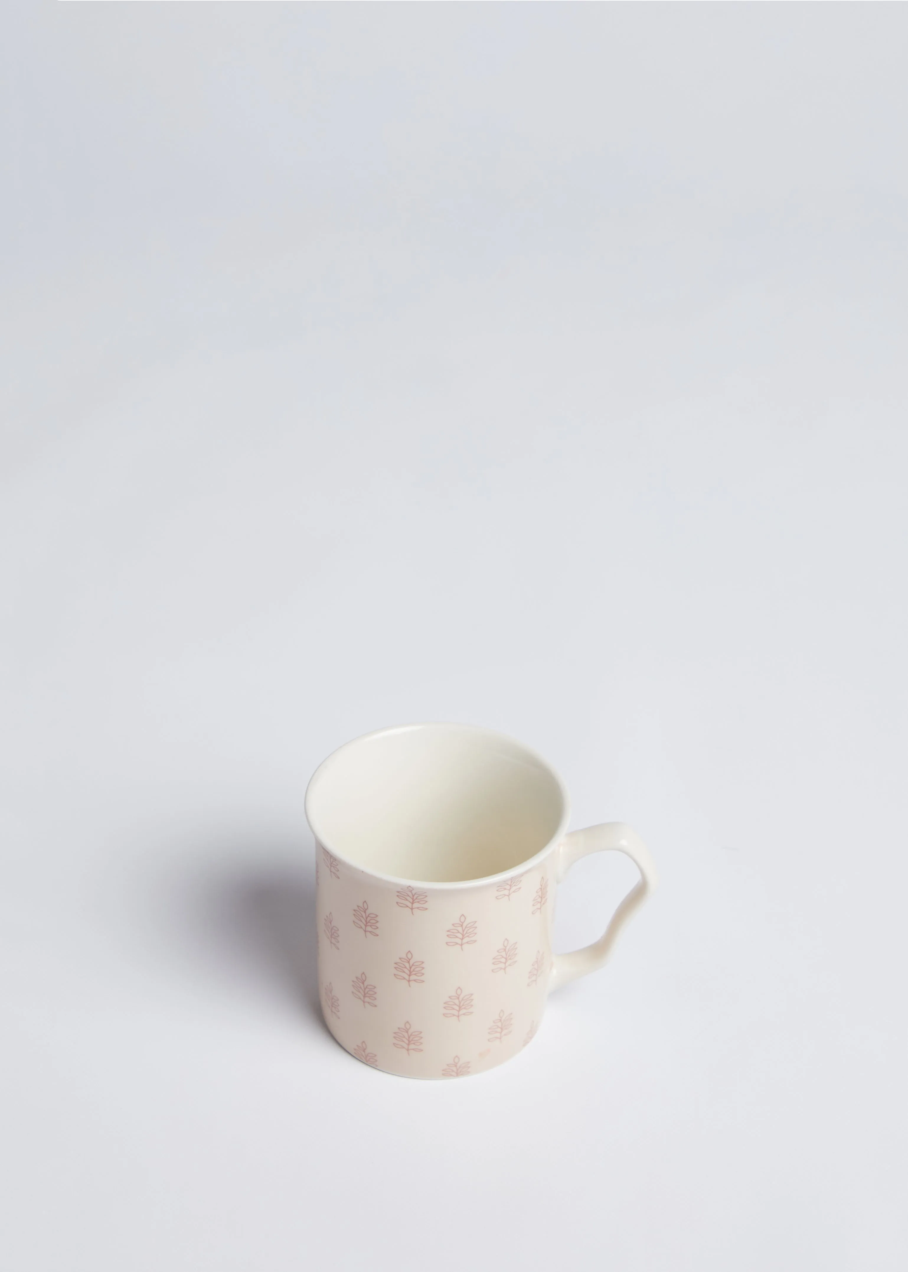 Foxford Pink Fern Mug