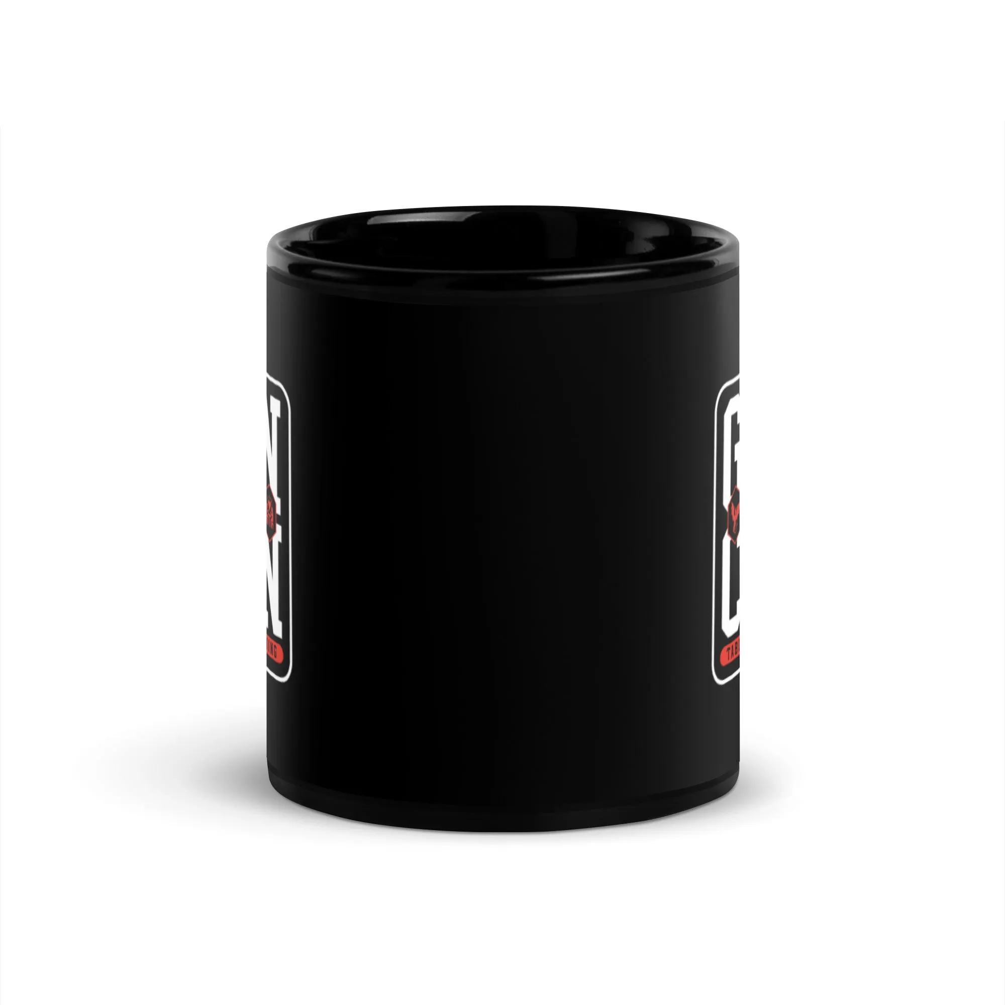 Gen Con Icons Black Glossy Mug