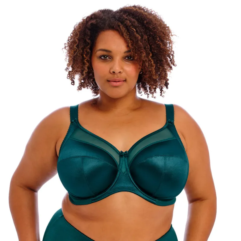 Goddess Keira UW Banded Bra Deep Teal