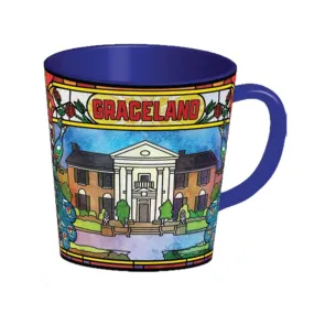 Graceland Stained Glass Coffee Mug