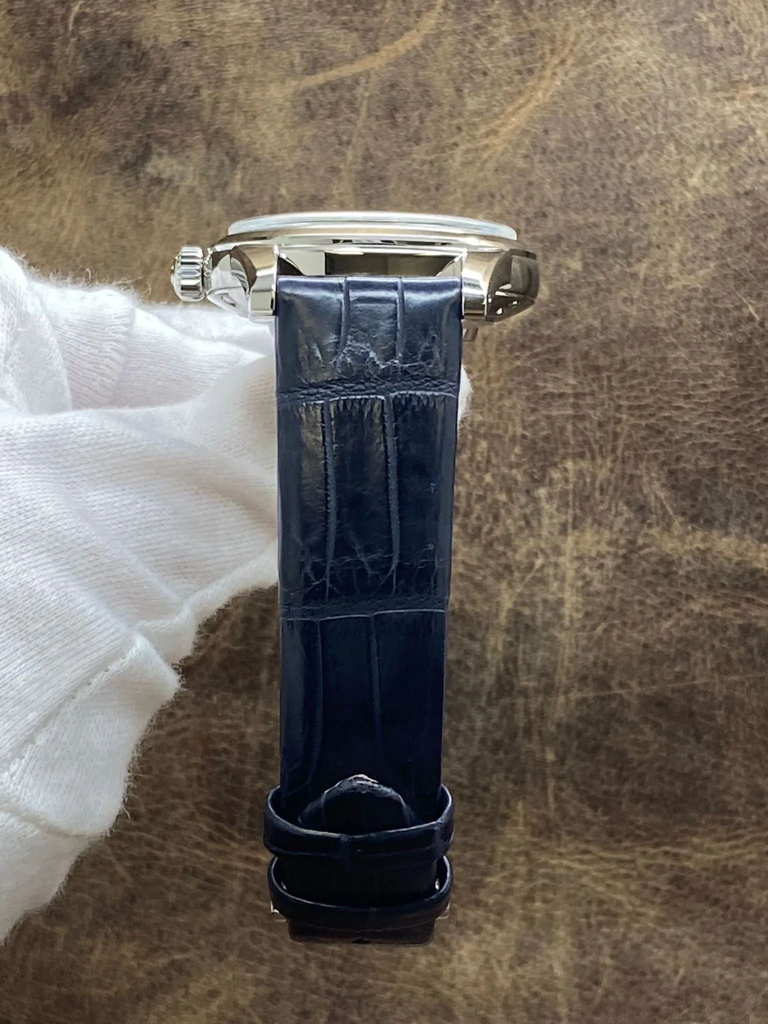 Grand Seiko Elegance Collection Kishun SBGW283G Blue Dial Manual winding Watch