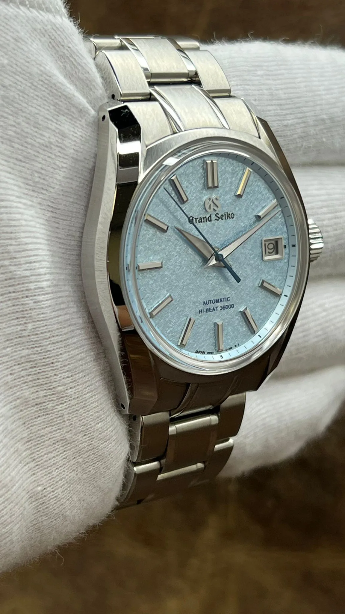 Grand Seiko Heritage Collection Soko Frost SBGH295G Blue Kirazuri Dial Automatic Men's Watch