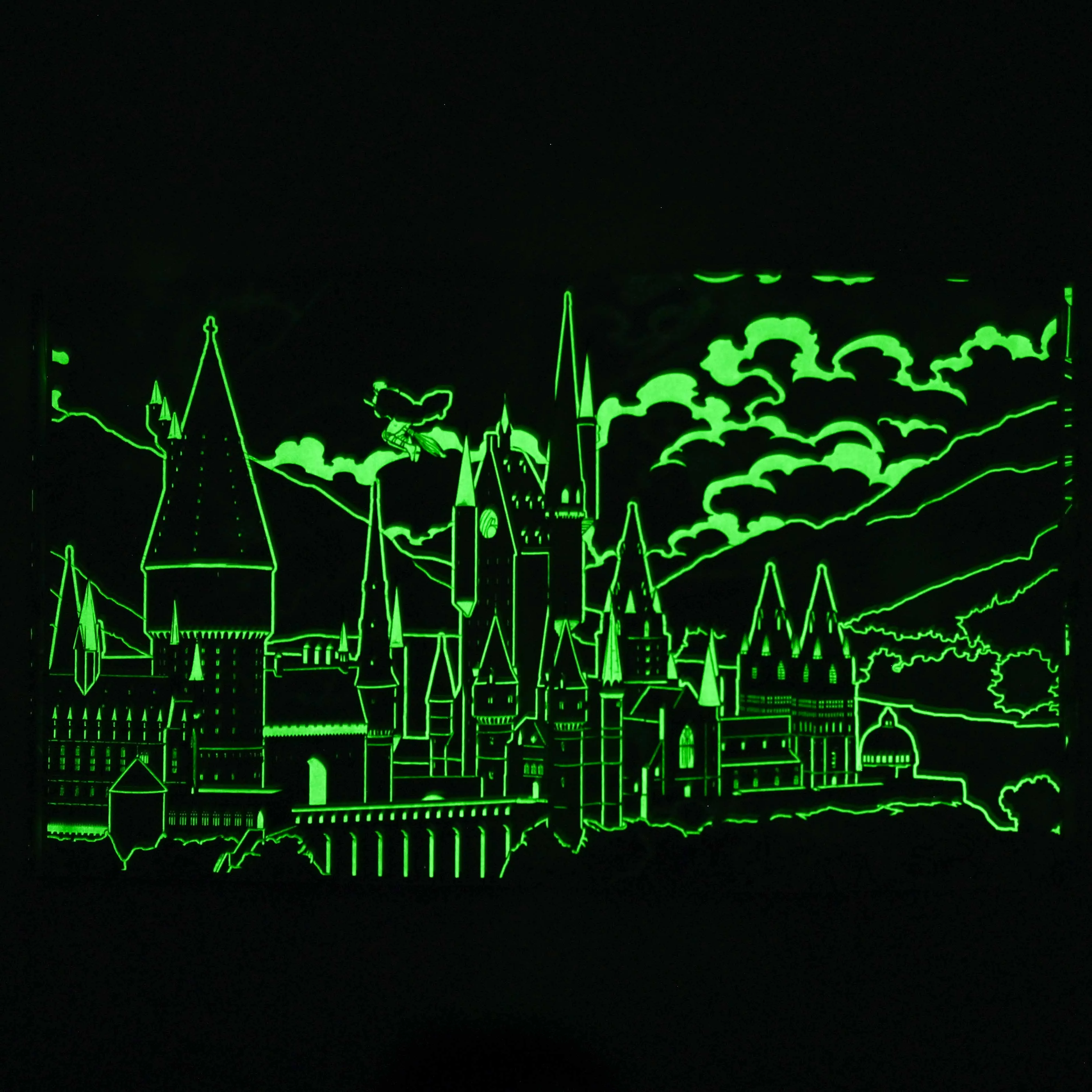 Harry Potter Glow-in-the-Dark Coloring Book