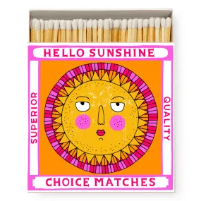 Hello Sunshine Square Matchbox