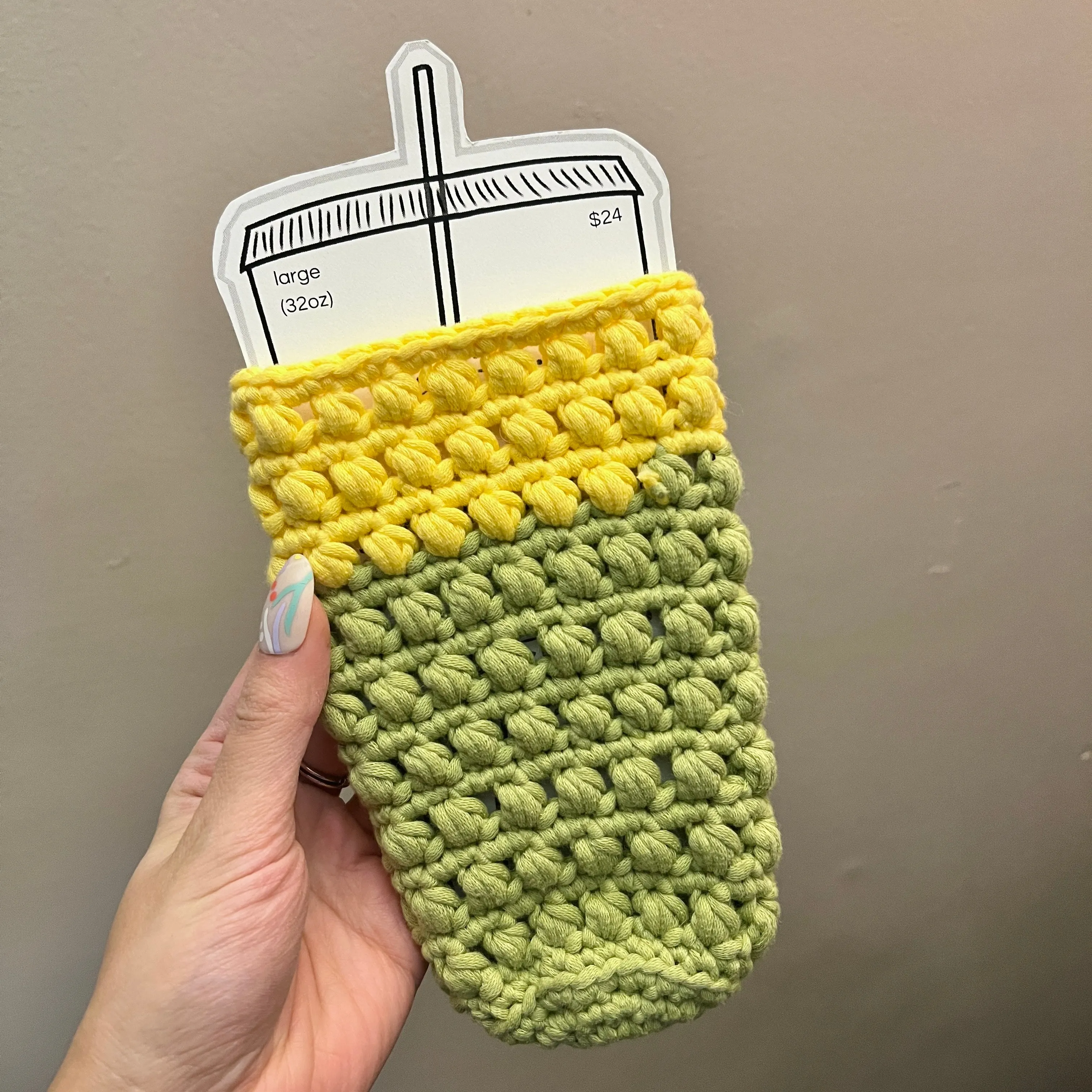 Iced Coffee Cozy