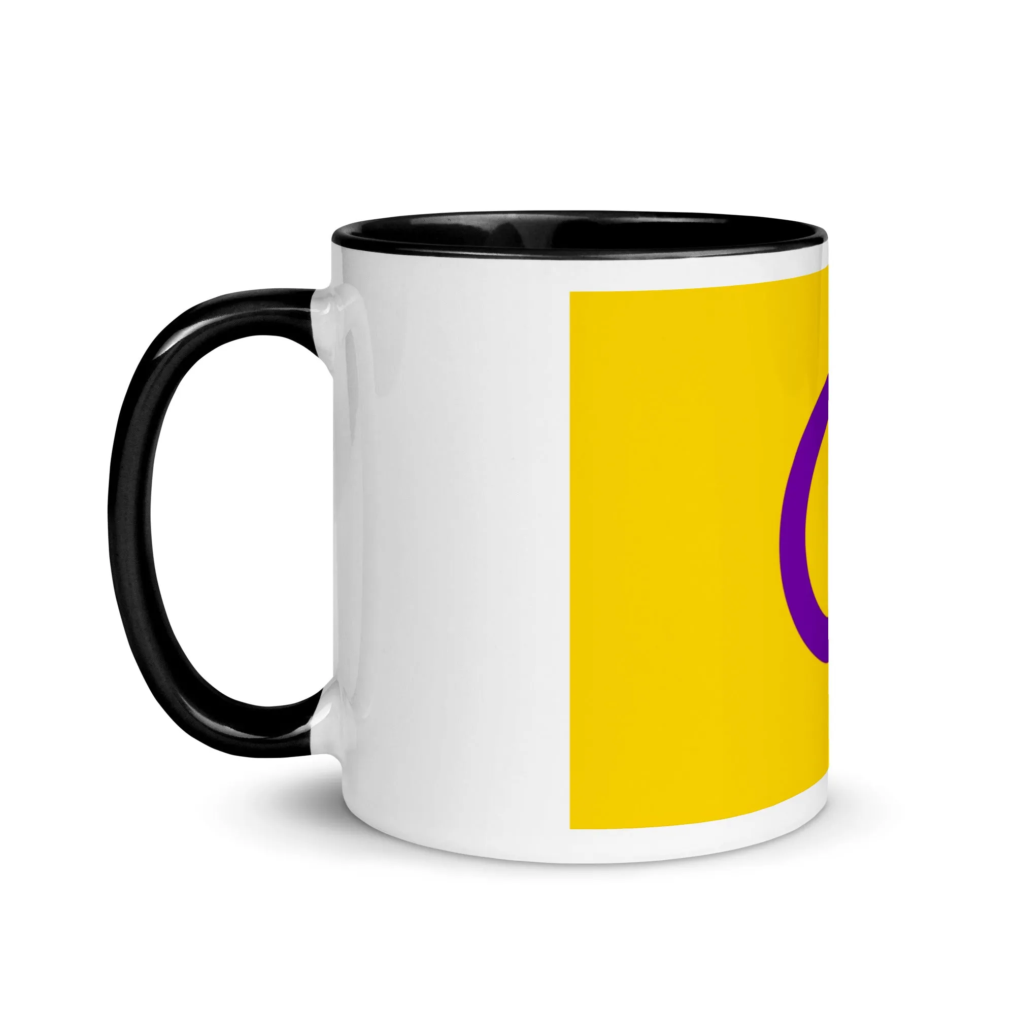 Intersex Flag Mug with Colour Inside