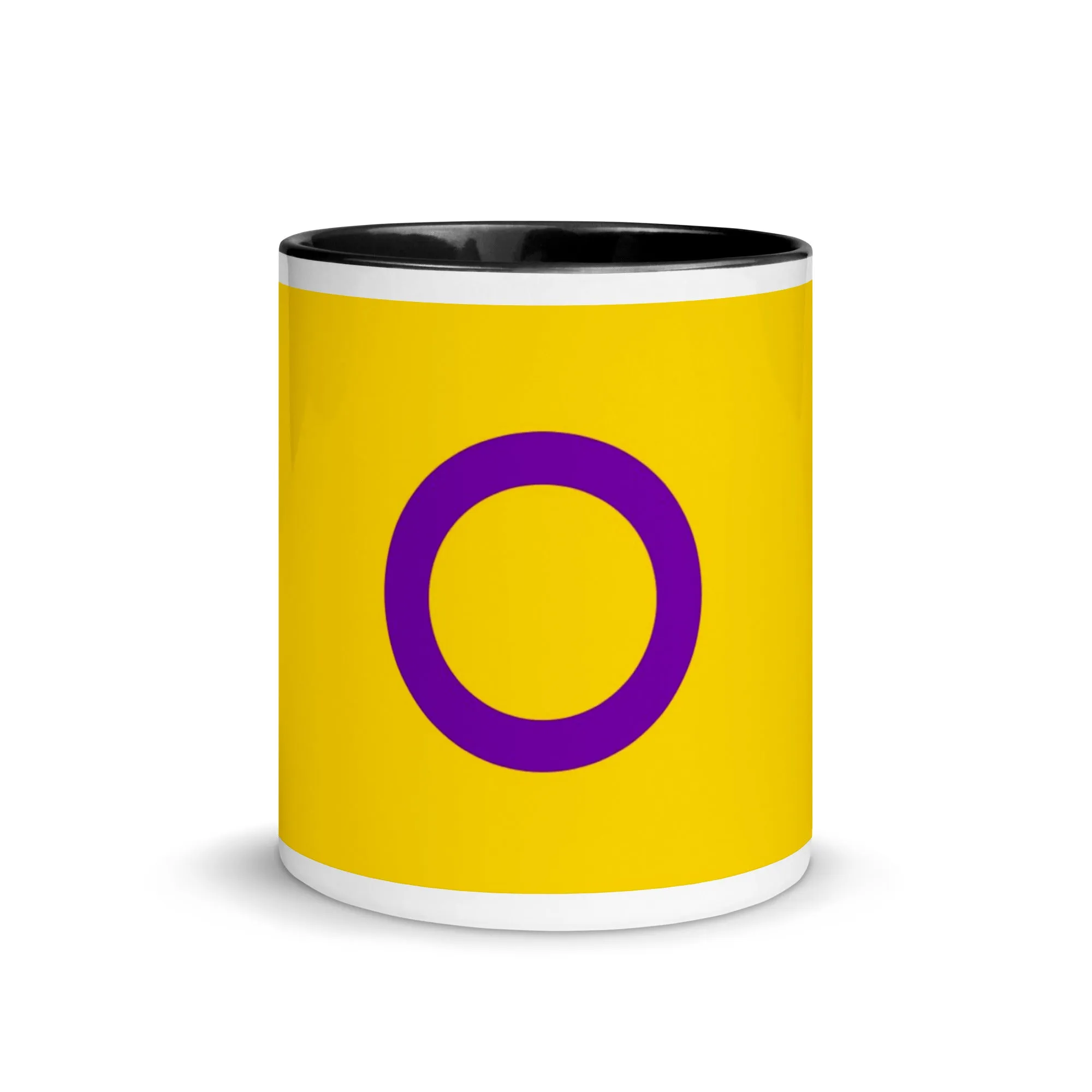 Intersex Flag Mug with Colour Inside