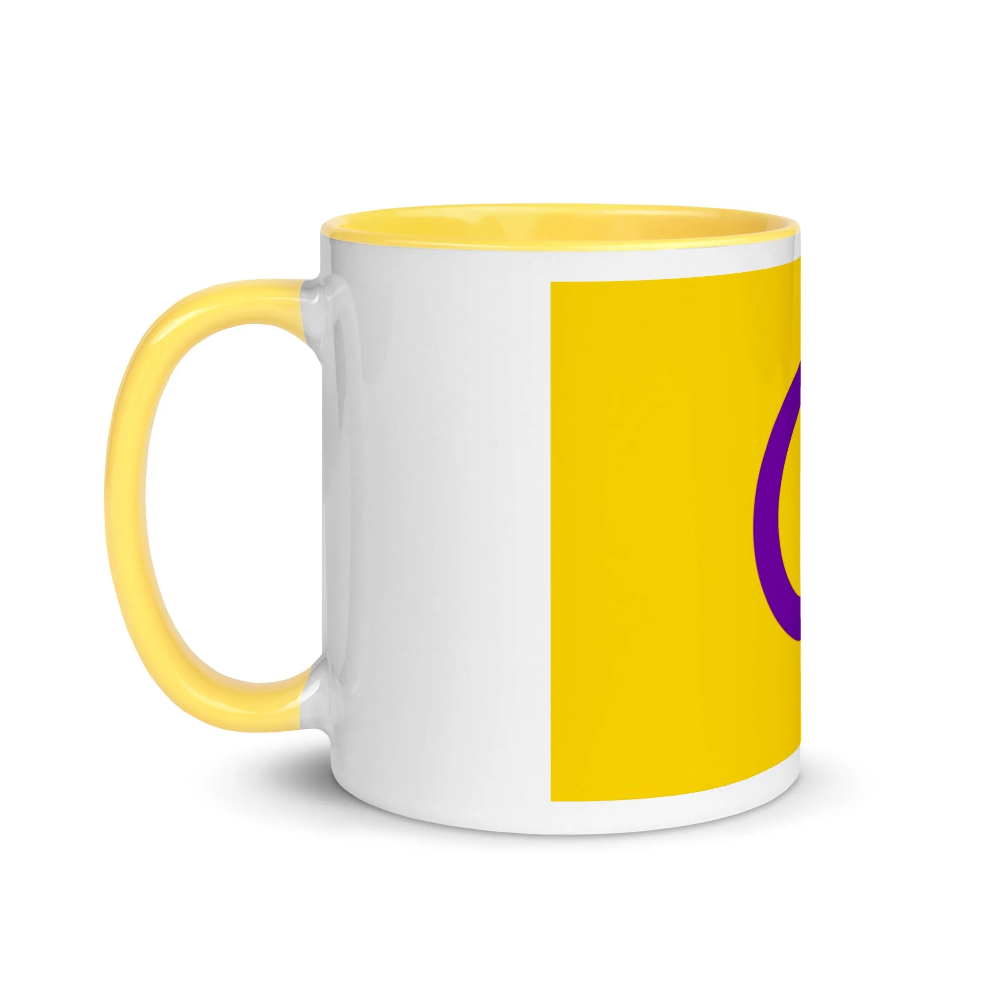 Intersex Flag Mug with Colour Inside