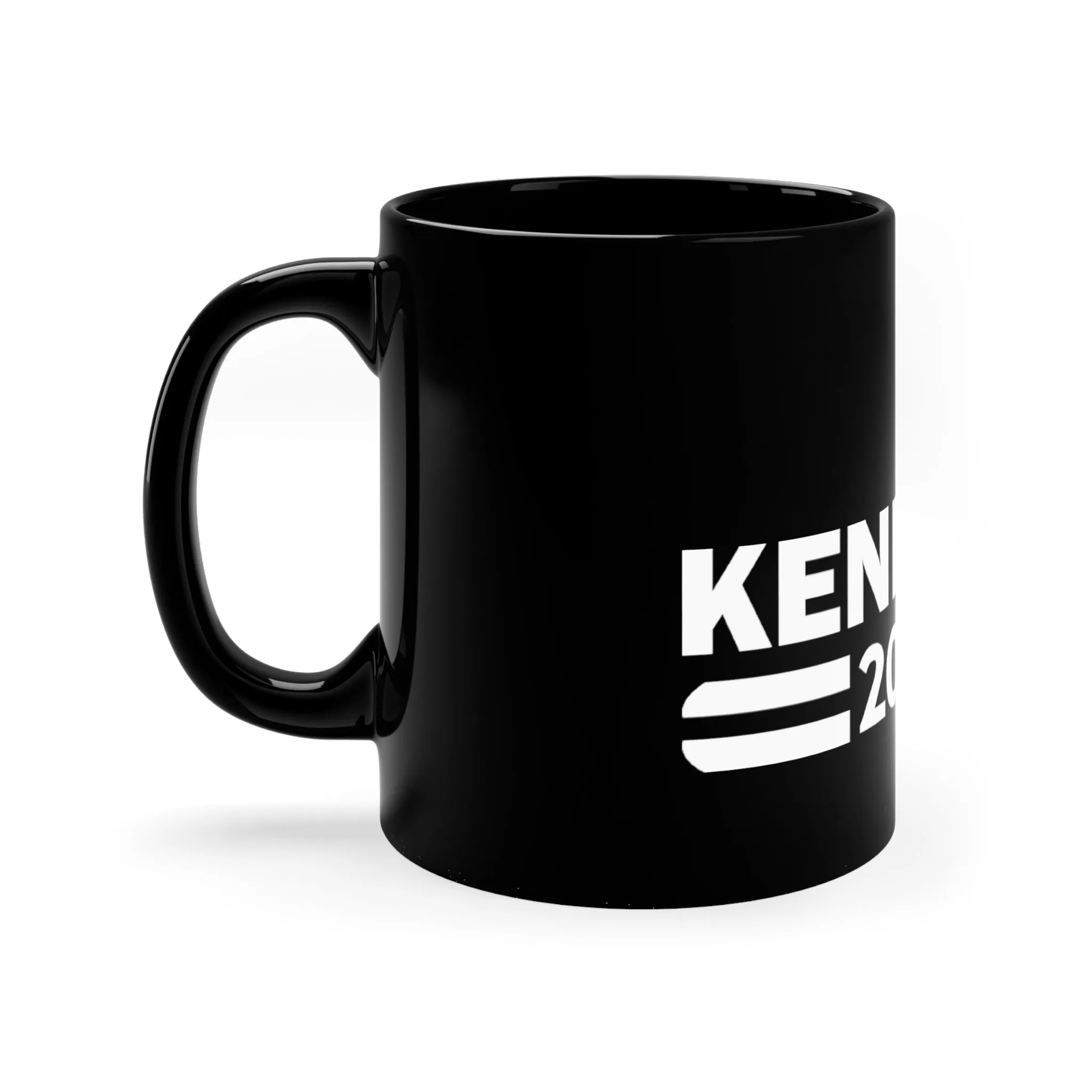 Kennedy Classic Black Mug (11oz)