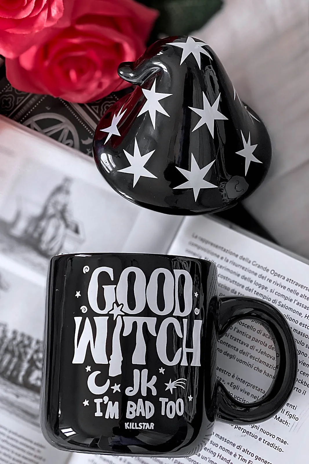 Killstar Good Witch Mug with Lid