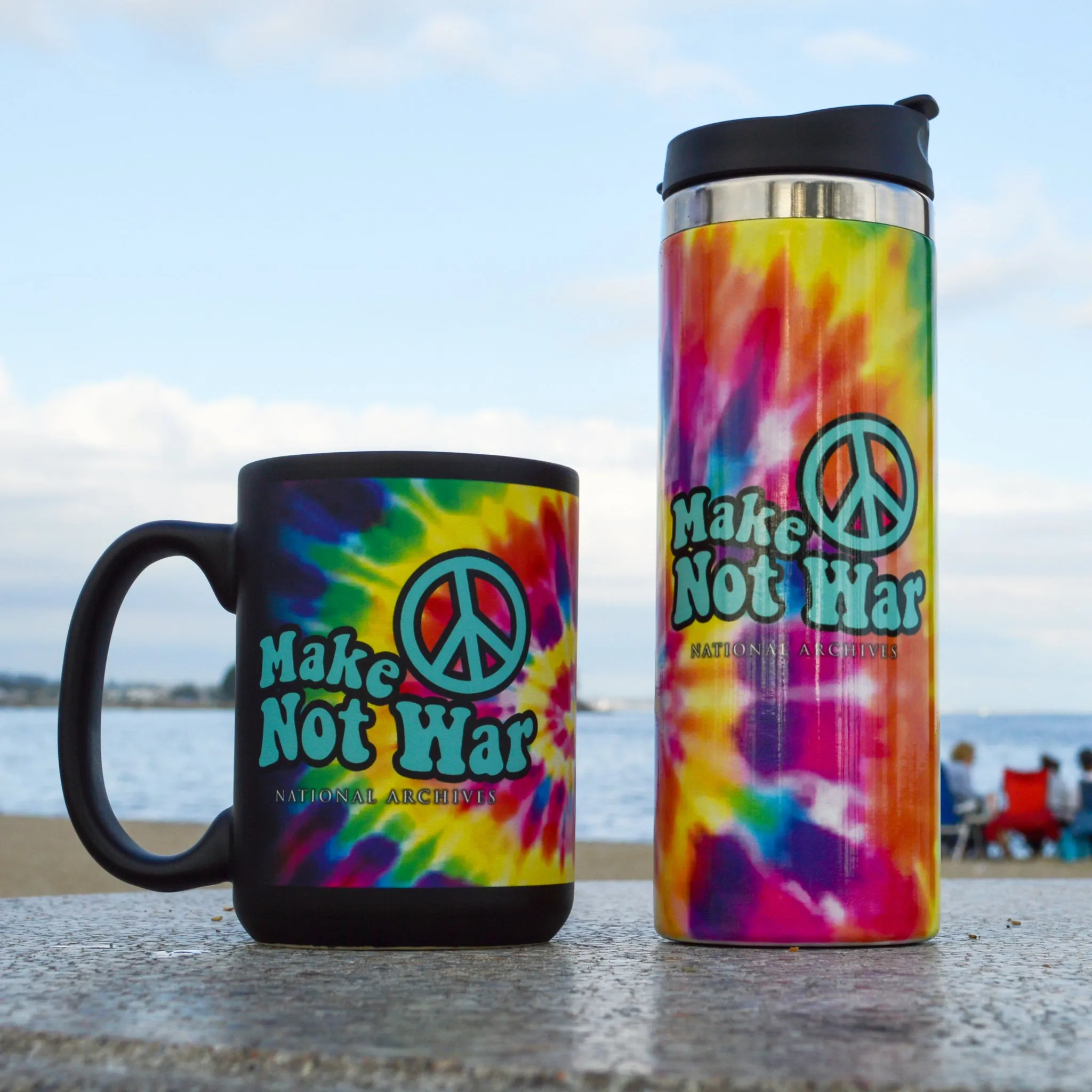 Make Peace Not War 15 Ounce Mug