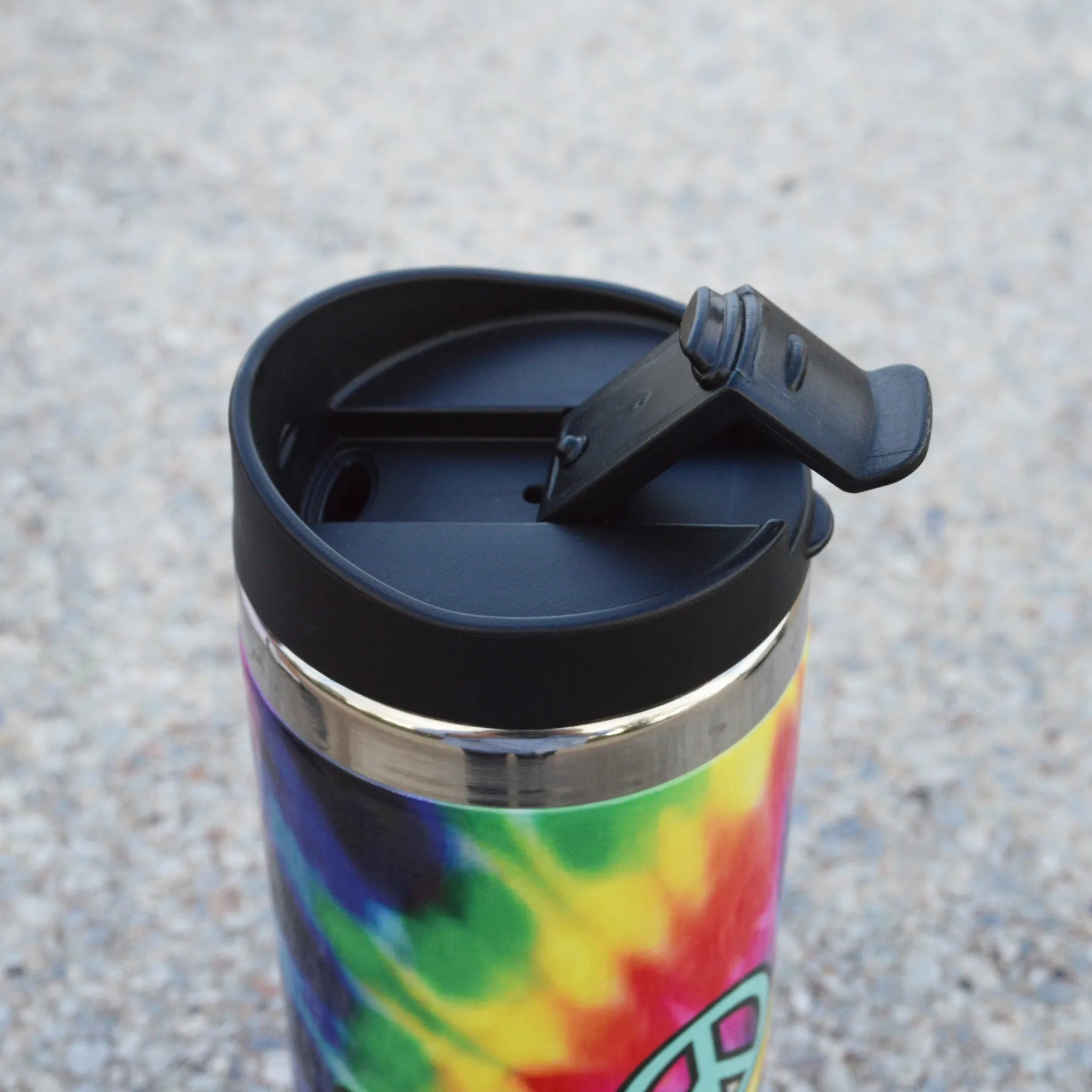 Make Peace Not War Travel Mug