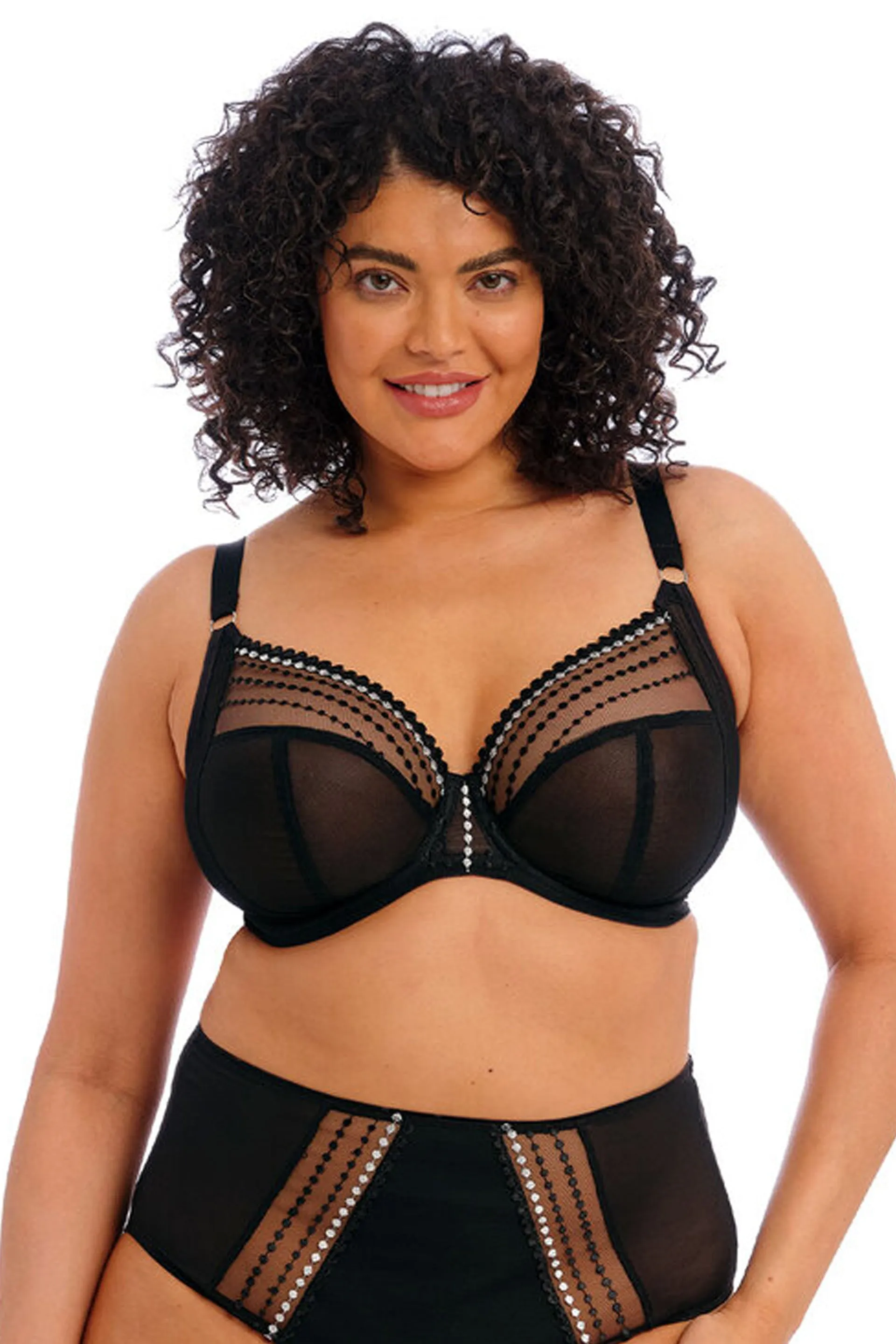 Matilda Plunge Bra Black