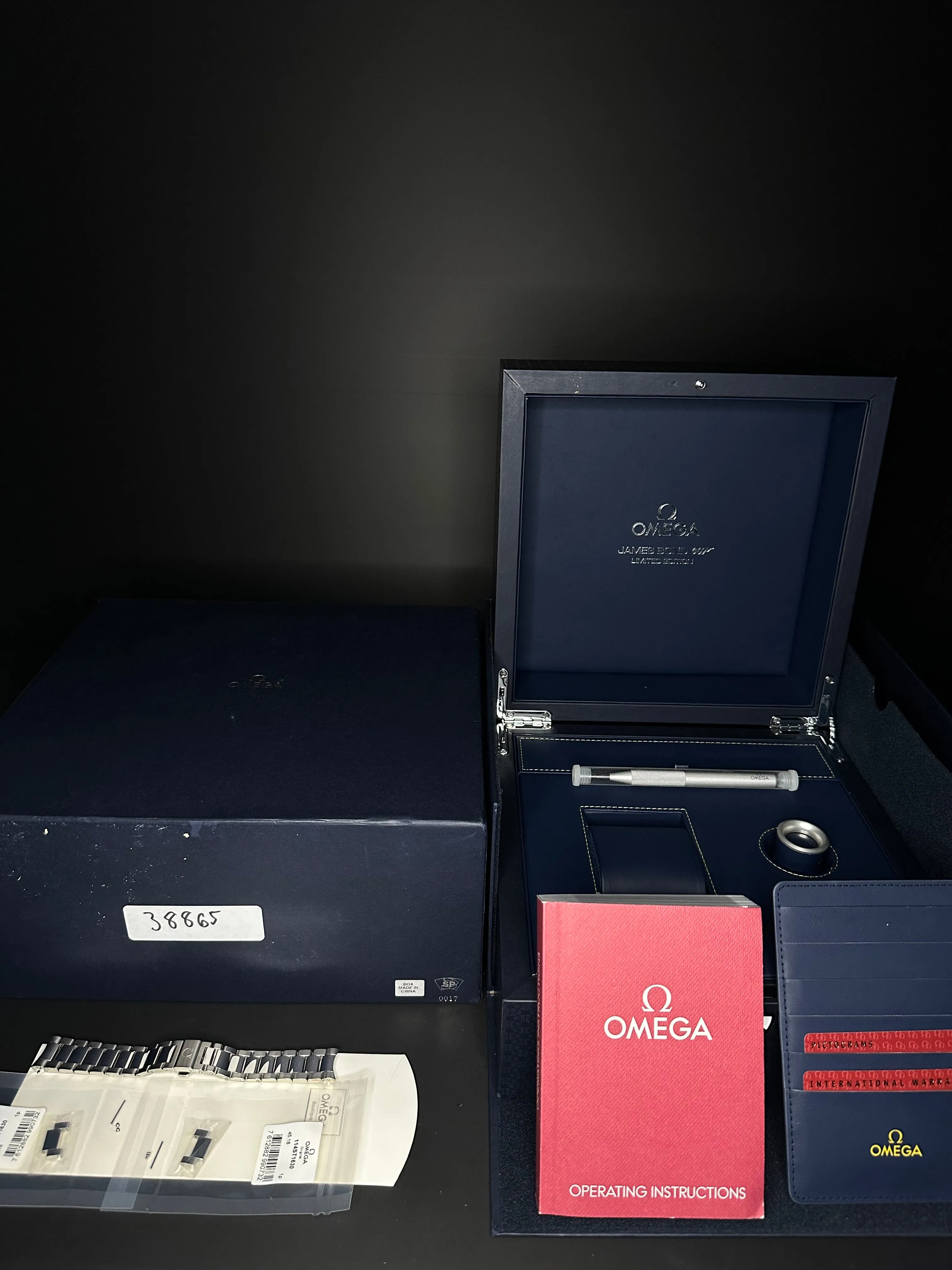 Omega Seamaster Aqua Terra 007 James Bond Limited Edition Mens Automatic Watch