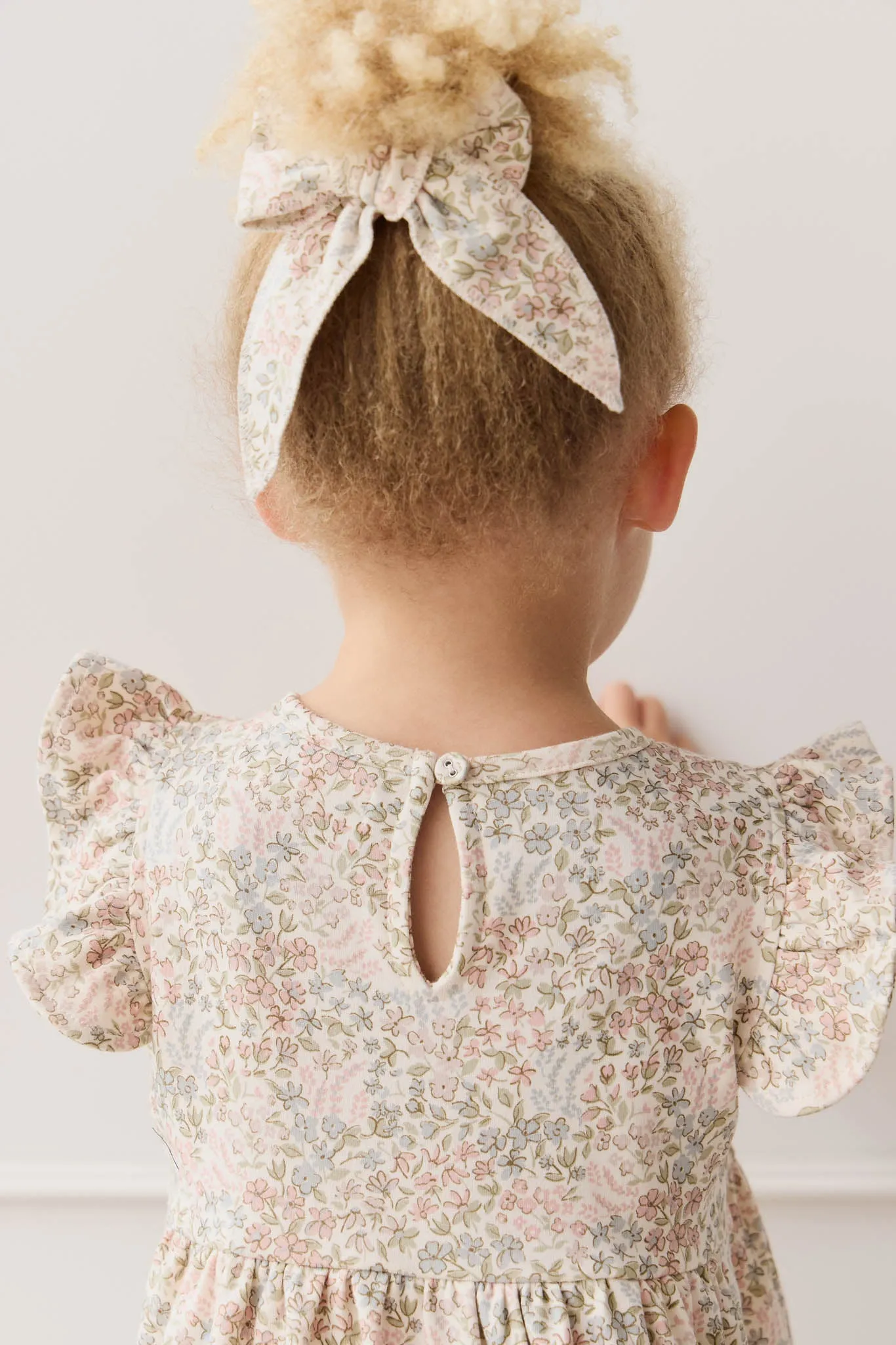 Organic Cotton Bow - April Glacier