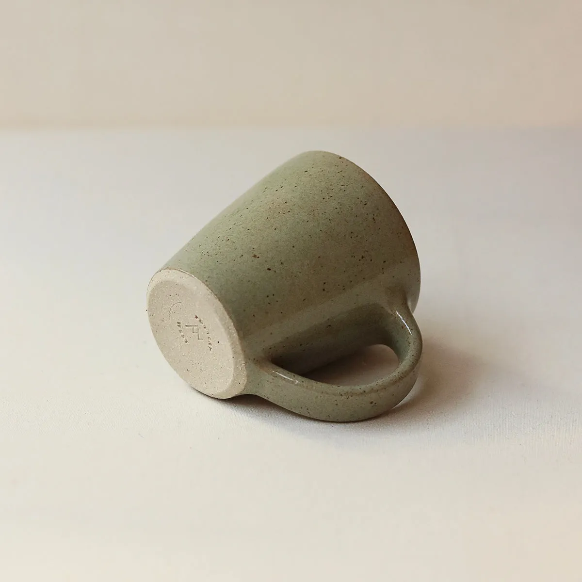 Pottery West Olive Espresso Cup