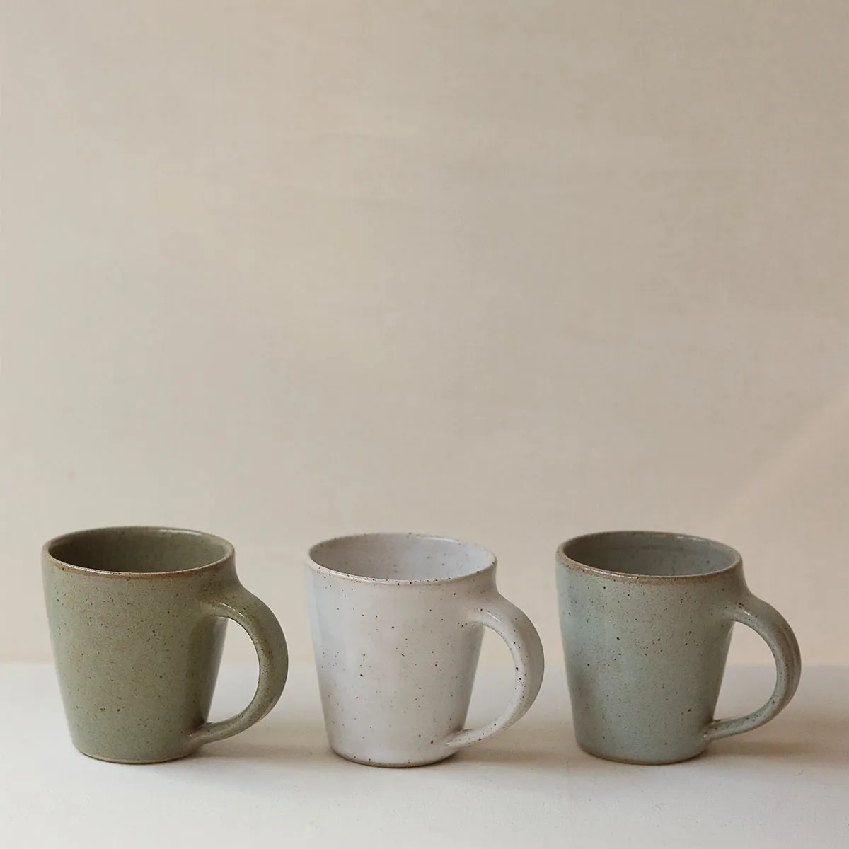 Pottery West Olive Espresso Cup