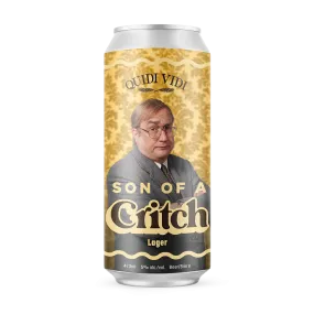 "Son of a Critch" Lager - 473ml Can