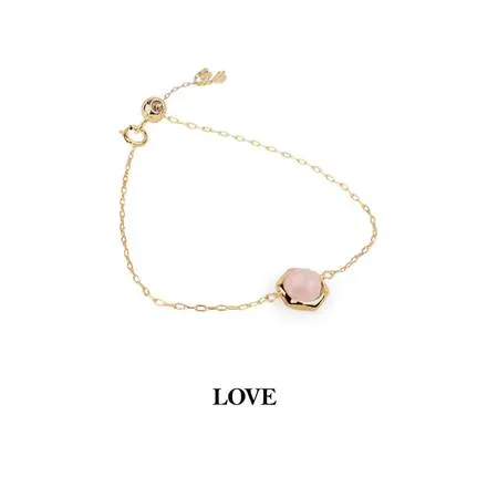 ROSE QUARTZ LOVE BRACELET