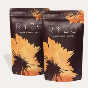 RYZE Organic Mushroom Coffee (60 servings)