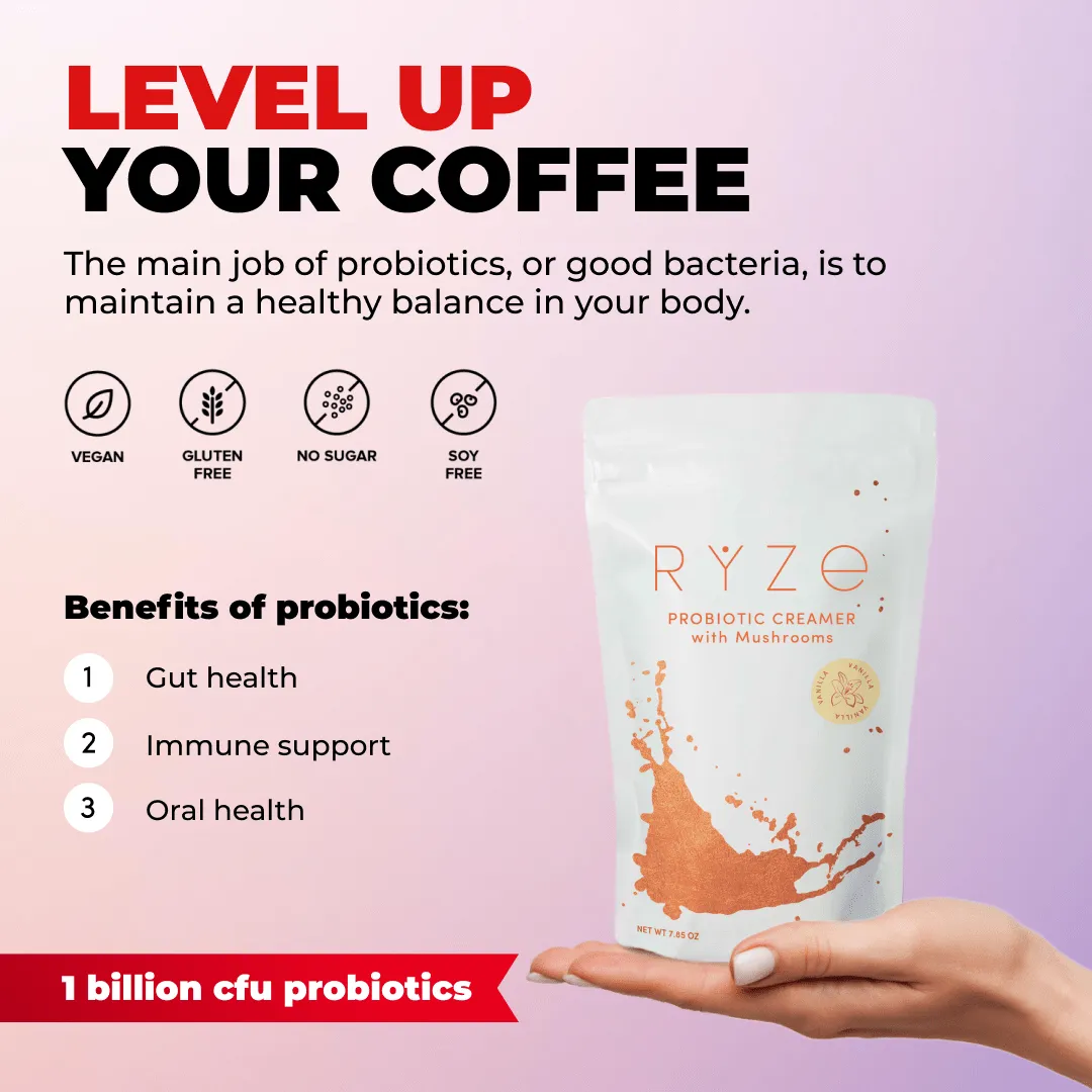 RYZE Probiotic Creamer (30 Servings)