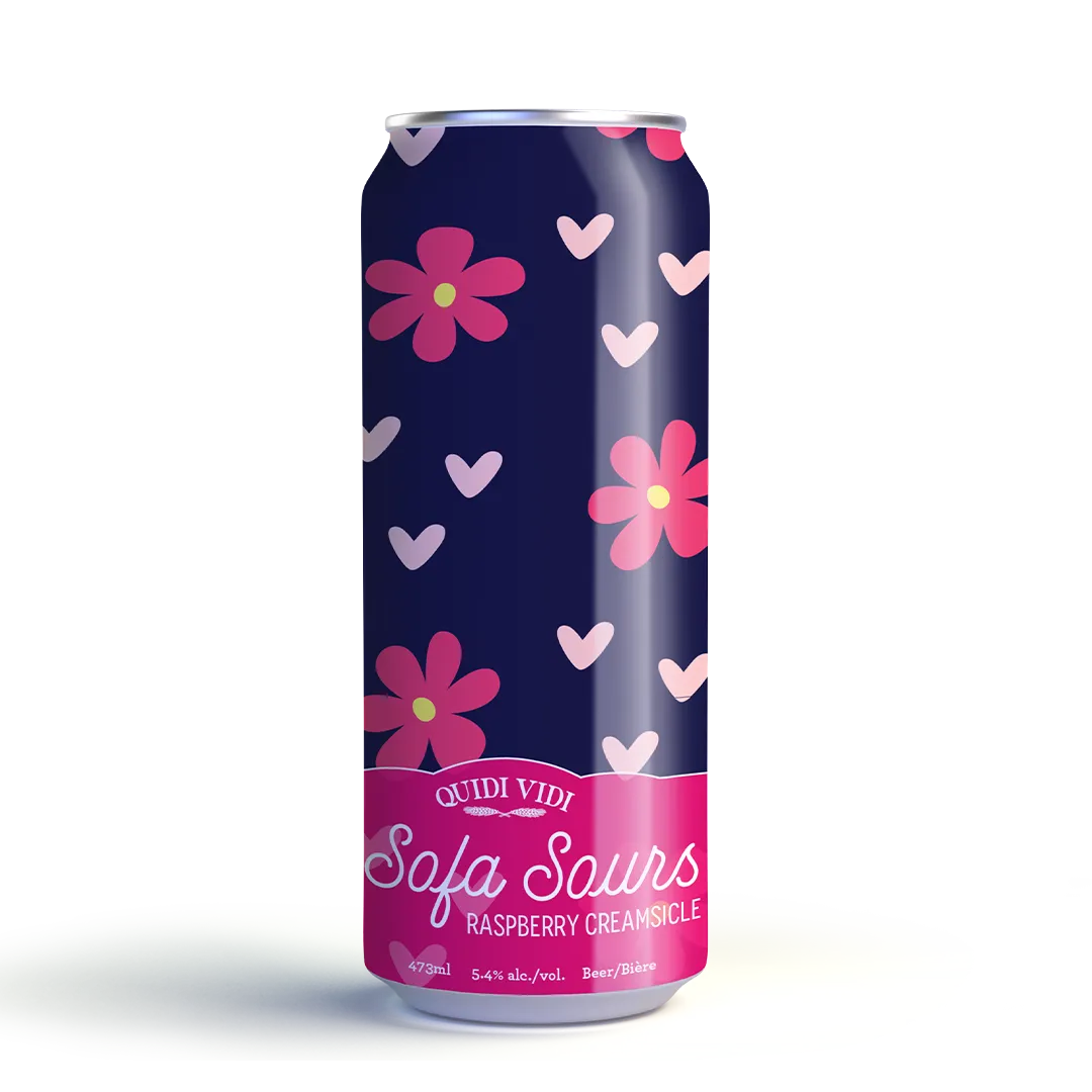 Sofa Sour - Raspberry Creamsicle 473ml Can