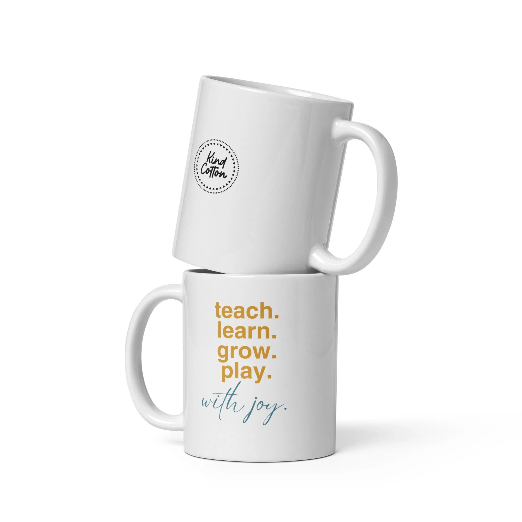 Teach Learn Grow Play Mug