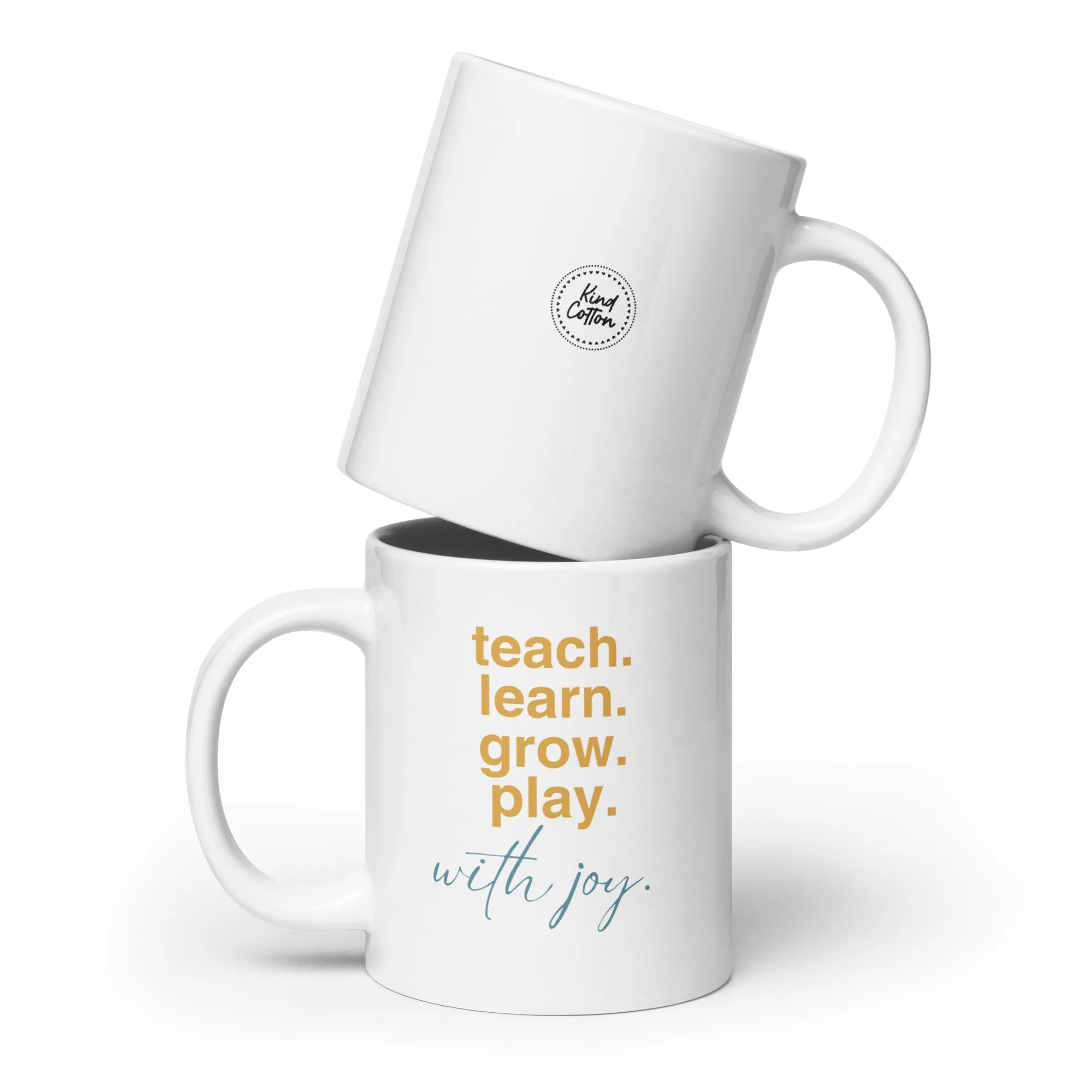 Teach Learn Grow Play Mug