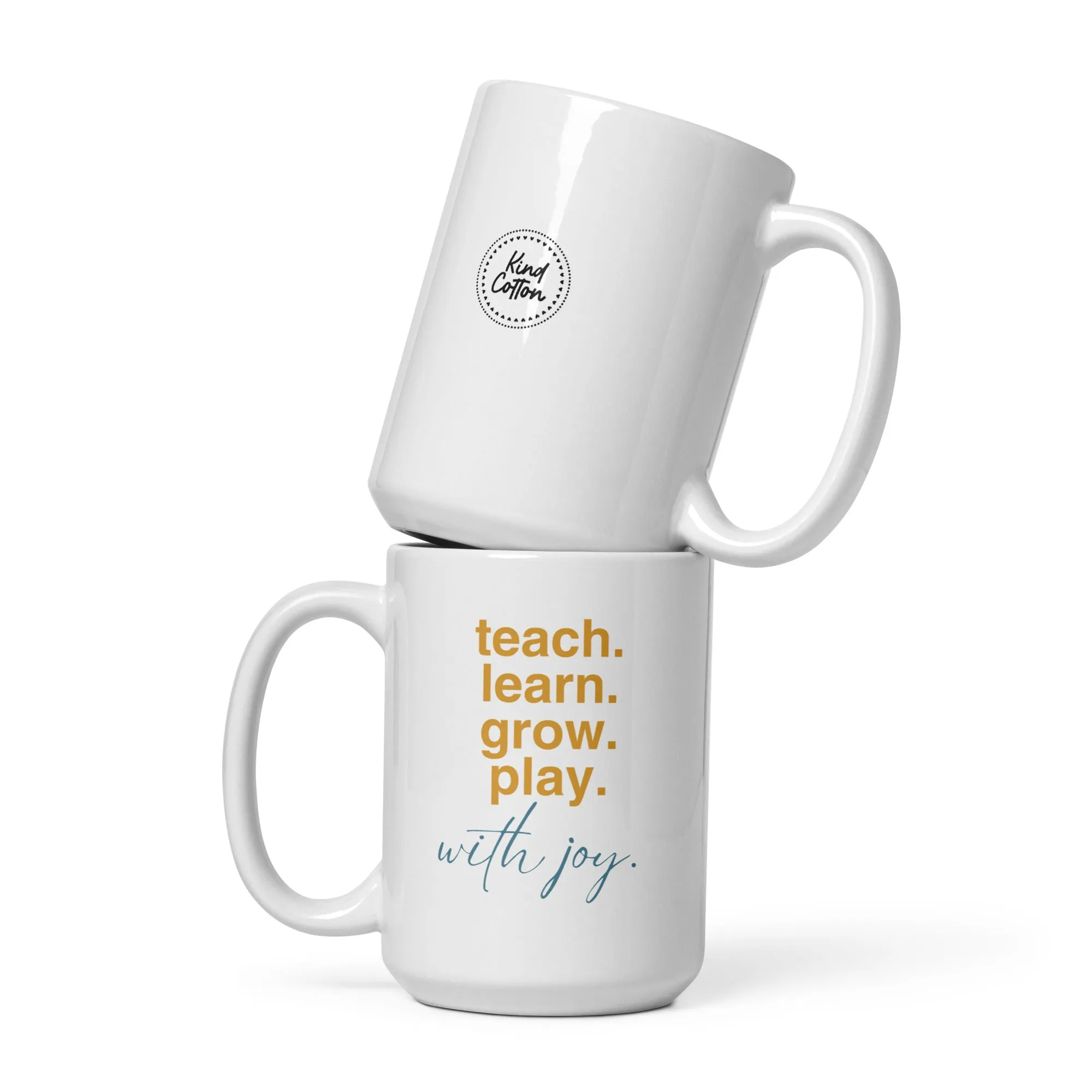 Teach Learn Grow Play Mug