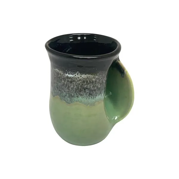 Tea/Coffee Handwarmer Ceramic Mug - Right Handed