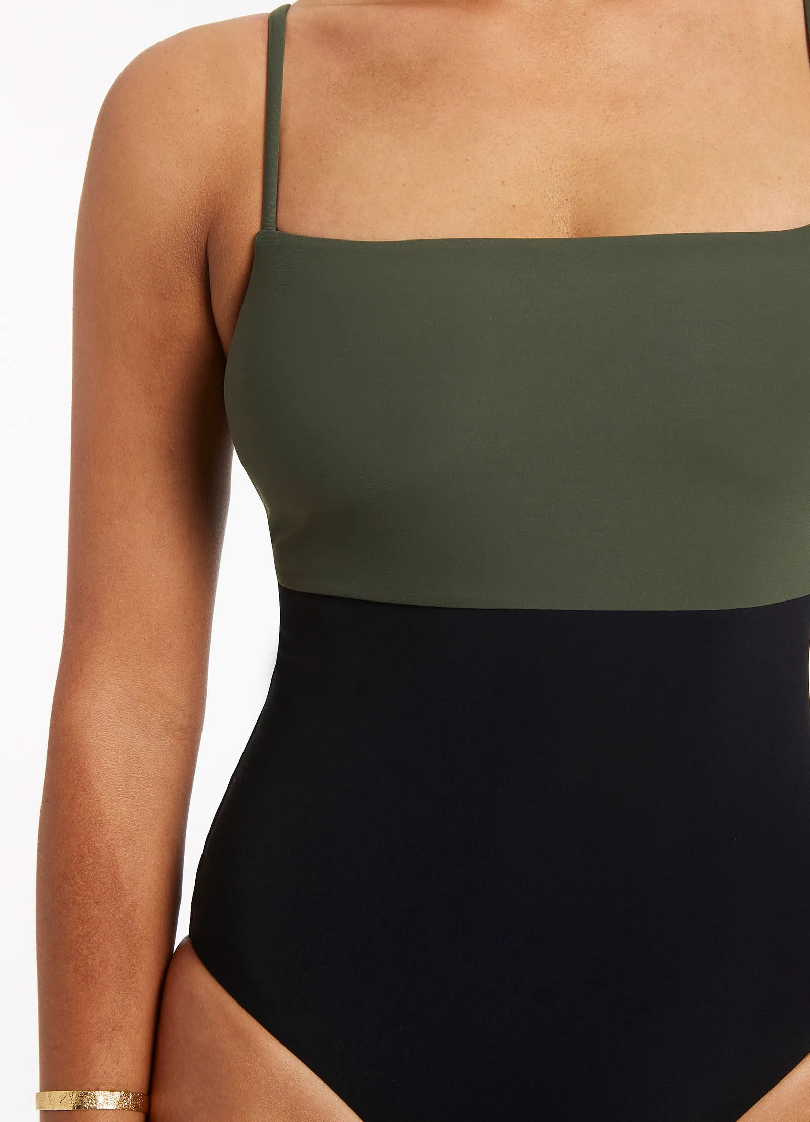 Versa Tank One Piece - Olive